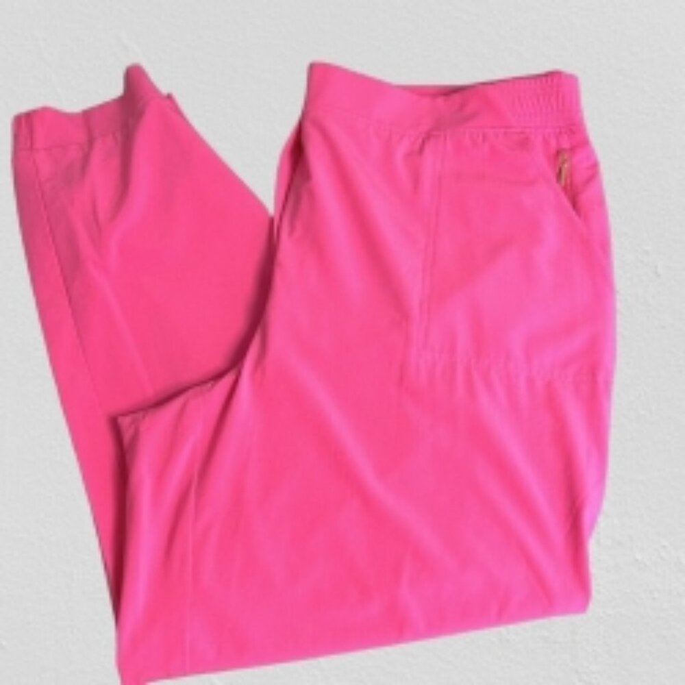 Women’s Bright Pink Pull-On Pants